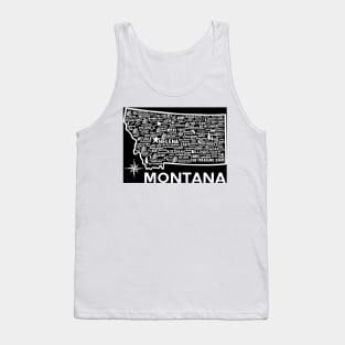 Montana Map Tank Top